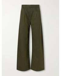 Citizens of Humanity - Velha Cotton And Linen-Blend Wide-Leg Pants - Lyst