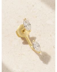 Anita Ko - Orbit Wandelbarer, Einzelner Ohrring Aus 18 Karat Mit Diamanten - Lyst