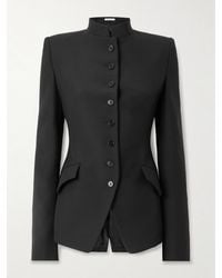 McQueen - Blazer Aus Einer Woll-Mohairmischung - Lyst