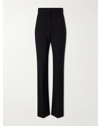 Valentino Garavani - Wool-Blend Straight-Leg Pants - Lyst
