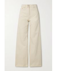 Mother Of Pearl - + Net Sustain High-rise Wide-leg Organic Jeans - Lyst