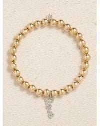 Sydney Evan - Love 14-Karat Diamond Bracelet - Lyst