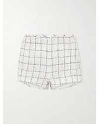 LIBEROWE - Madeline Cotton-Blend Tweed Straight-Leg Shorts - Lyst