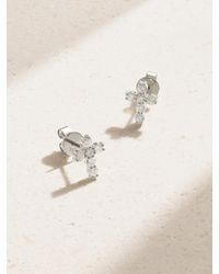 Anita Ko - 18-Karat Diamond Earrings - Lyst