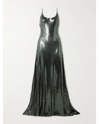 Alex Perry - Sequined Mesh Gown - Lyst