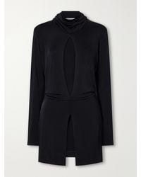 TOVE - Gitta Cut-Out Jersey Blouse - Lyst