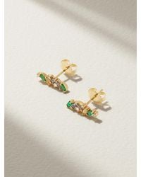 Suzanne Kalan - 18-Karat-Stone Earrings - Lyst