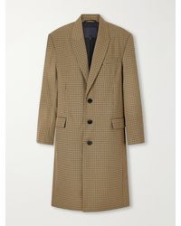 Tibi - Checked Twill Coat - Lyst