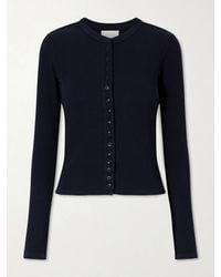 Citizens of Humanity - Kari Ribbed Stretch-Jersey Cardigan - Lyst