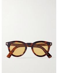 Tom Ford - Icon Round-Frame Acetate Sunglasses - Lyst