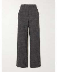 The Row - Pantalon Droit En Laine Gandal - Lyst