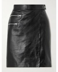 Tom Ford - Zip-Detailed Textured-Leather Skirt - Lyst