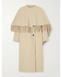 Rohe - Layered Fringed Wool And Alpaca-Blend Coat - Lyst
