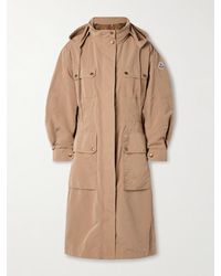 Moncler - Nantes Parka Aus Shell Mit Kapuze - Lyst