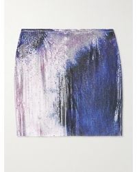 Rabanne - Dégradé Chainmail Mini Skirt - Lyst