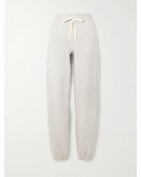 Jil Sander - Cotton-Jersey Track Pants - Lyst