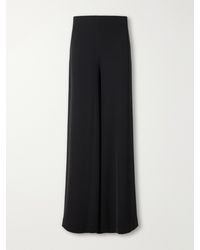 ANDRES OTALORA - Espacio Fiel Crepe Wide-Leg Pants - Lyst