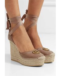 gucci wedge sandals