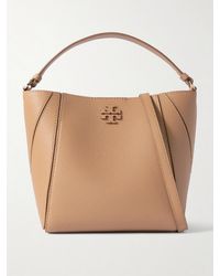 Tory Burch - Sac Porté Épaule En Cuir Texturé Mcgraw Small - Lyst