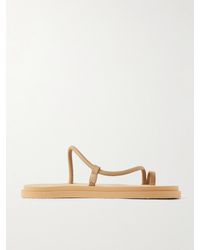 Emme Parsons - Bari Pool Sandalen Aus Leder - Lyst