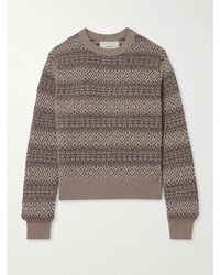 James Purdey & Sons - Kirkstone Fair Isle Cashmere Sweater - Lyst