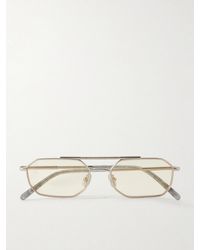 Brunello Cucinelli - Square-Frame-Tone Optical Glasses - Lyst