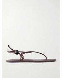 Jamie Haller - The String Theory Leather Thong Sandals - Lyst