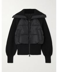 Canada Goose - Hybridge Astoria Wool-Trimmed Quilted Shell Down Jacket - Lyst