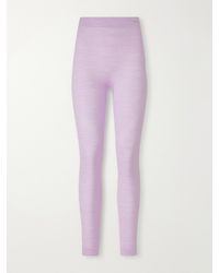 FALKE - Stretch Wool-Blend Leggings - Lyst