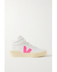 Veja Minotaur Sneakers Aus Leder Mit Gummibesätzen - Pink