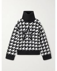 Perfect Moment - Chunky Houndstooth Wool Sweater - Lyst