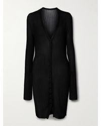 KHAITE - Ramon Ribbed-Knit Cardigan - Lyst