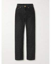 Blazé Milano - Clapotis Paso Cropped High-Rise Straight-Leg Jeans - Lyst