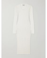 Isabel Marant - Belsane Lace Midi Dress - Lyst
