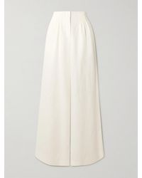 Twp - Pantalon Large En Lin À Plis Nervures - Lyst
