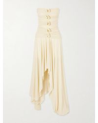 Maygel Coronel - Andi Draped Jersey Maxi Dress - Lyst