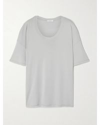 Lemaire - T-Shirt Aus Baumwoll-Jersey - Lyst