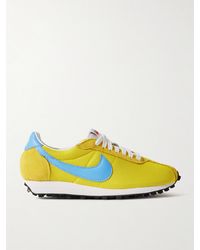 Nike - Ld-1000 Leather And Brushed Suede-Trimmed Mesh Sneakers - Lyst