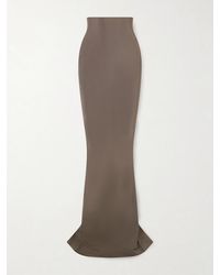 Rick Owens - Dirt Coda Stretch-Jersey Maxi Skirt - Lyst