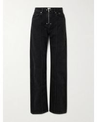 Isabel Marant - Stely Halbhohe Jeans Mit Geradem Bein Und Verzierungen - Lyst