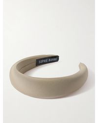 Sophie Buhai - Classic Puffy Haarreif Aus Seiden-Crêpe - Lyst