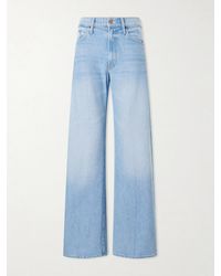 Mother - The Whip Skimp Mid-Rise Wide-Leg Jeans - Lyst