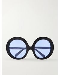 Celine - Round-Frame Acetate Sunglasses - Lyst