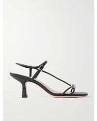 Loeffler Randall - Triana Embellished Leather Sandals - Lyst