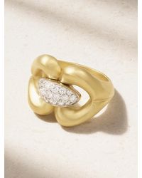 Jenna Blake - Nautical 18-Karat Diamond Ring - Lyst
