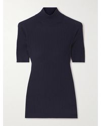 Sa Su Phi - Ribbed-Knit Cashmere And Silk-Blend Sweater - Lyst