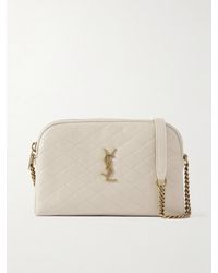 Saint Laurent - Gaby Medium Quilted Leather Shoulder Bag - Lyst