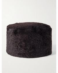 TOTEME - Pillbox-Hut Aus Shearling - Lyst