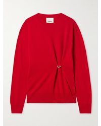 Isabel Marant - Ilaria Embellished Merino Wool And Cashmere-Blend Sweater - Lyst