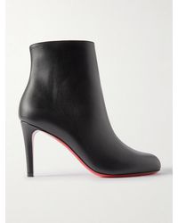 Christian Louboutin - Pumppie 85 Ankle Boots Aus Leder - Lyst